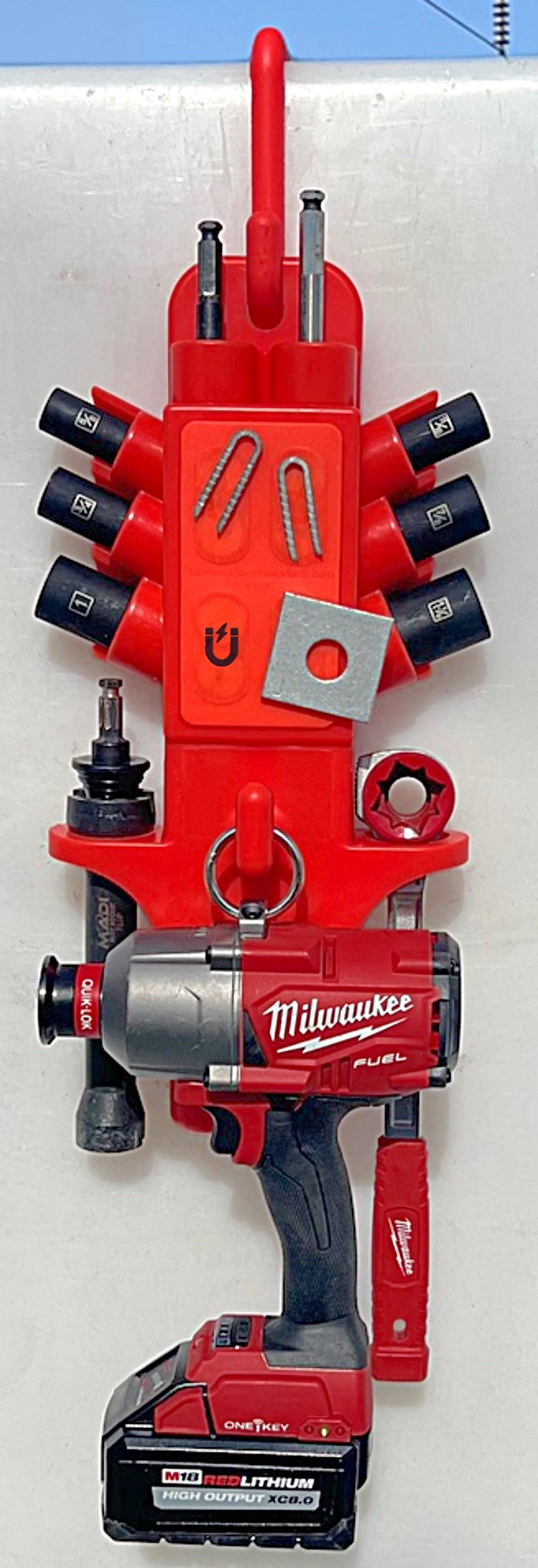 Socket Pocket with one 3" Hook