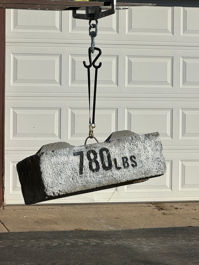 2" Bucket Hook: Rated at 100lbs