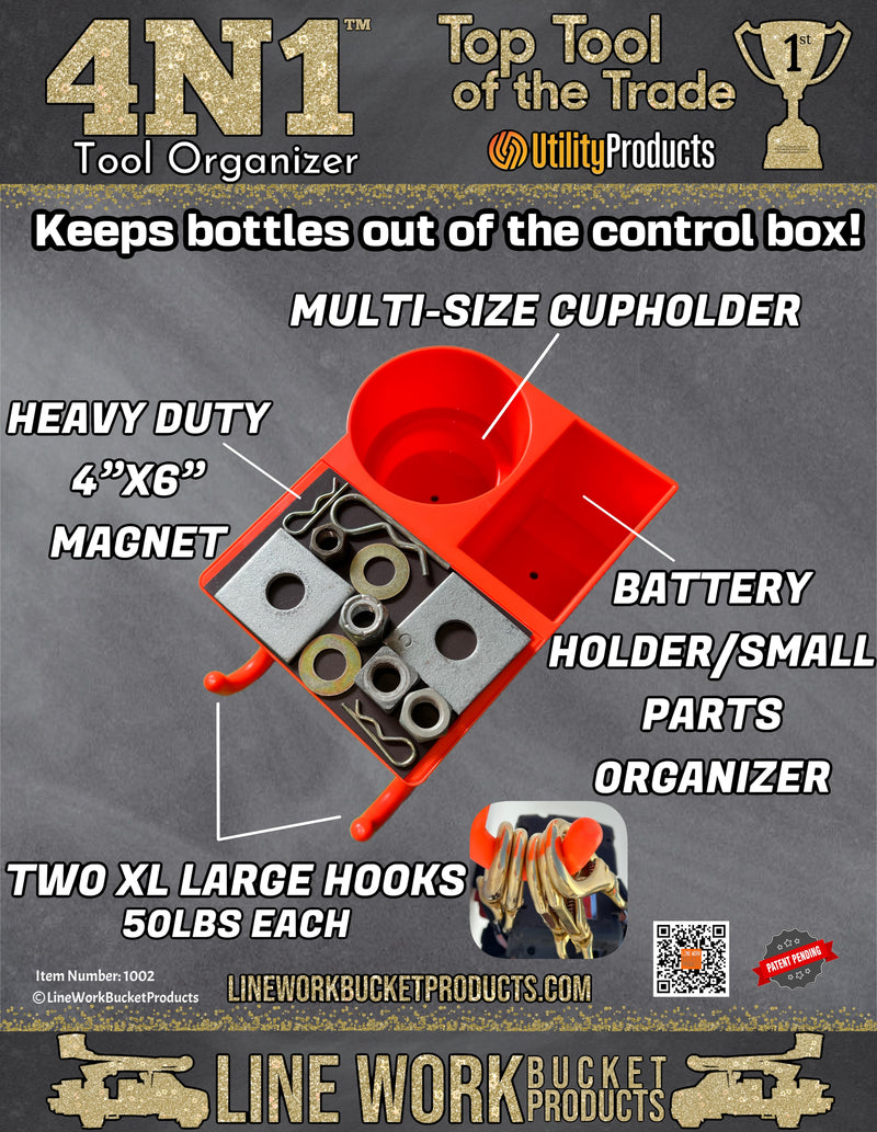 The 4N1 Tool Organizer with Magnet